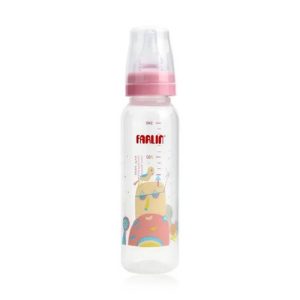 فارلین شیشه شیر طلق 240ml-AB-41017G